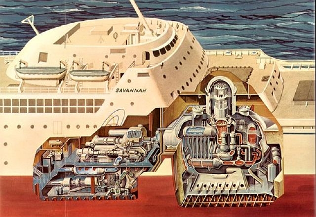 Maschinenraum der NS Savannah